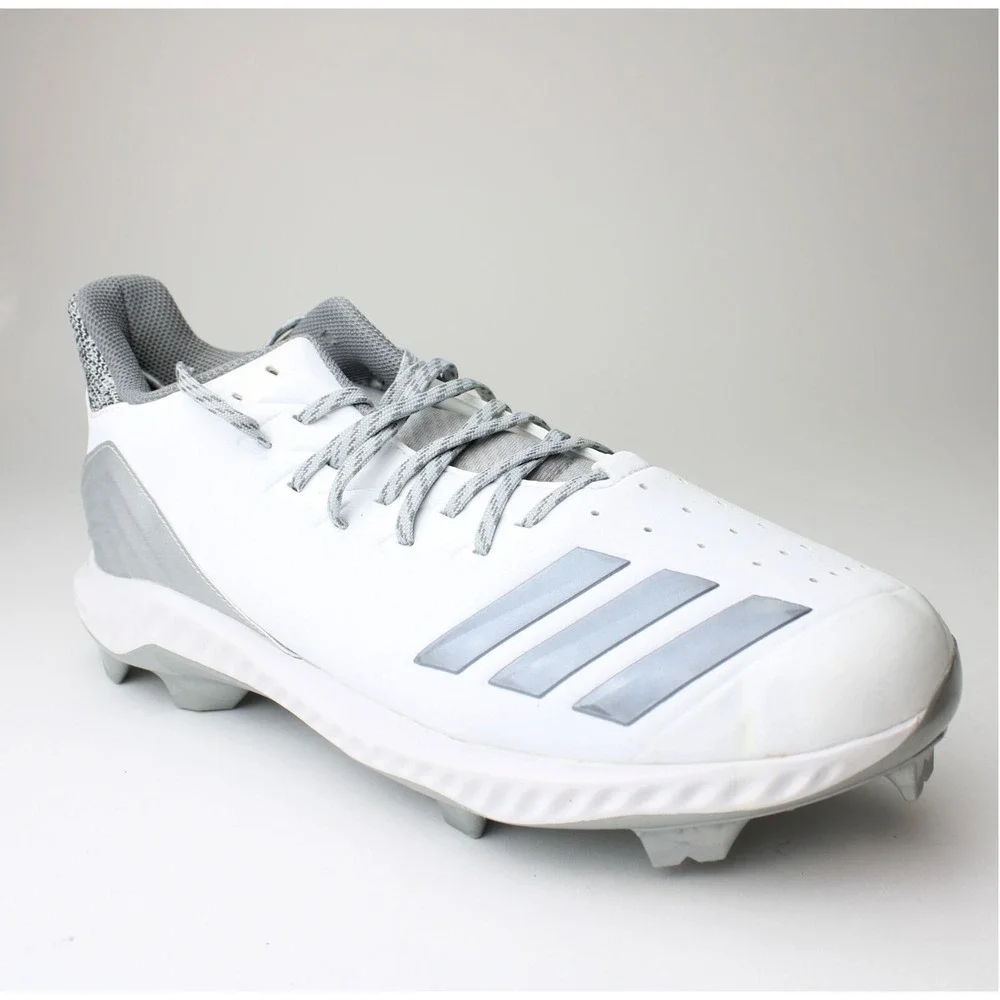 Adidas Men's Icon Bounce TPU Baseball‎ Cleats Size 7.5 | New | AQ0138 White